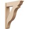 Ekena Millwork 7 1/2-in W x 28-in D x 36-in H Funston Trad Rough Cedar Woodgrain TimberThane Outlooker, Primed Tan OUTUR075X28X36FST04RCPR - alternate 1